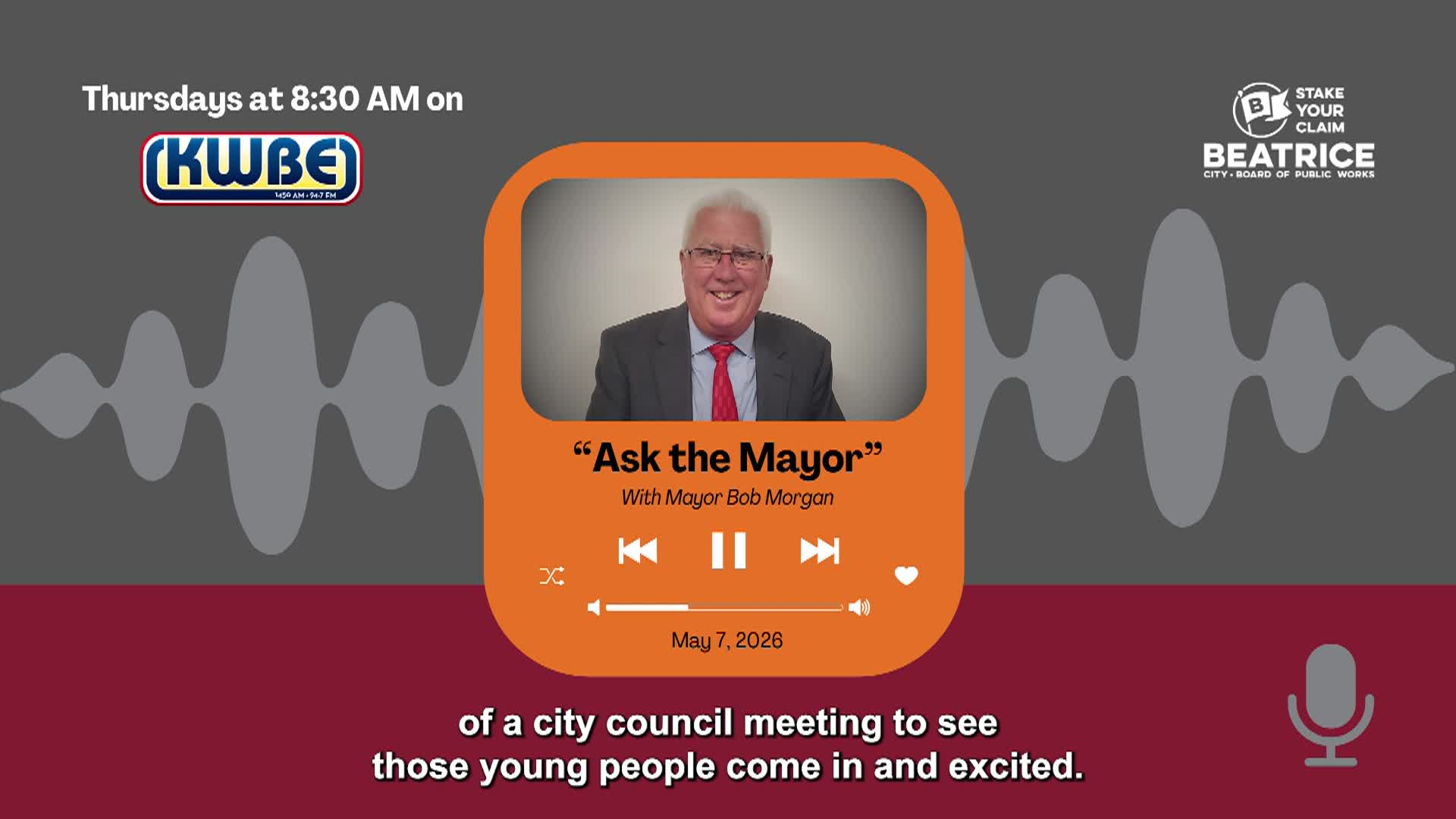 Ask the Mayor - May 7, 2026